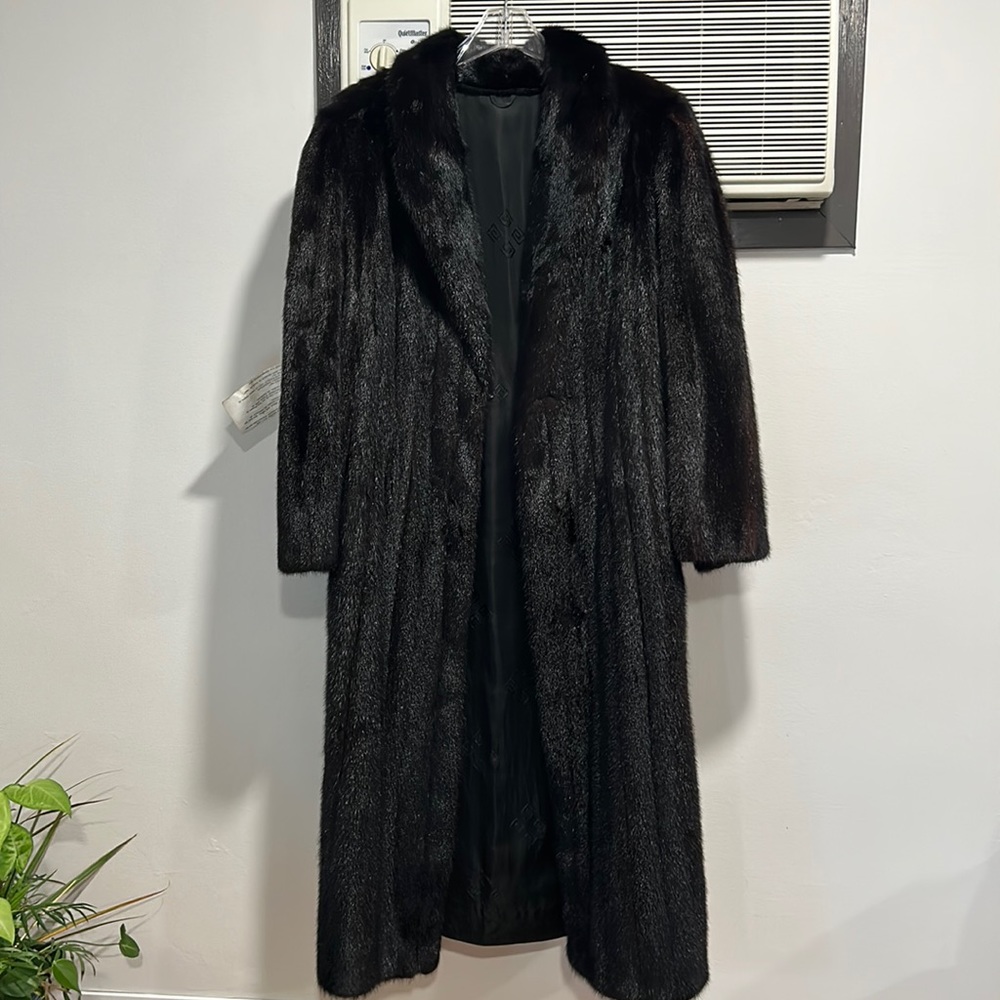 Black Mink Coat